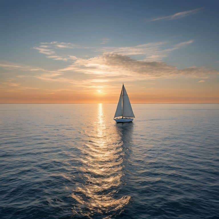 Blue Ocean Strategy concept illustration