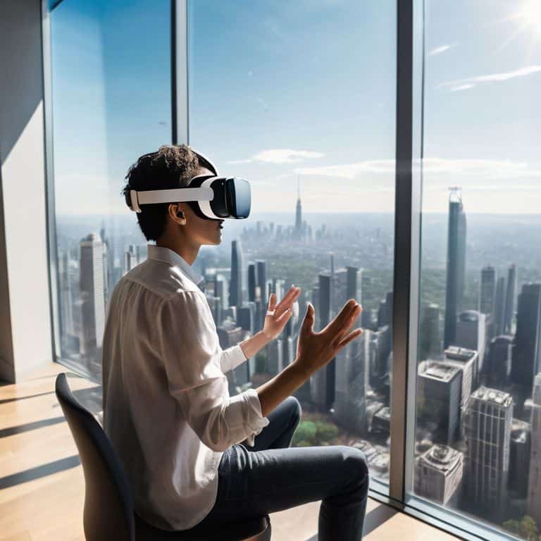 Metaverse vs Real World contrast