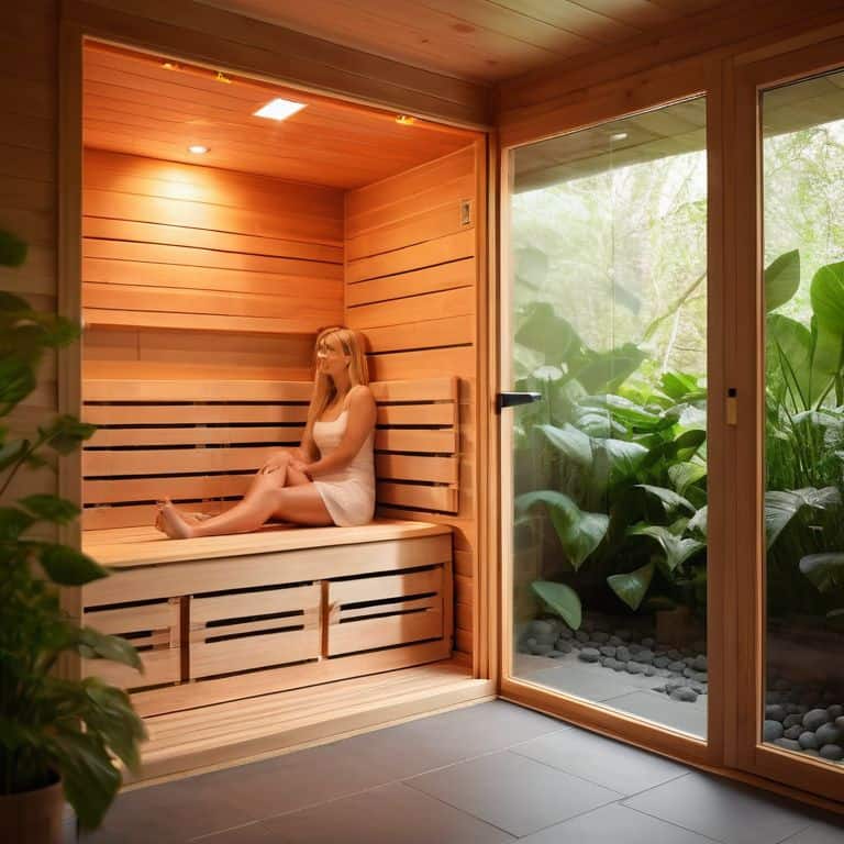 Infrared sauna wellness tip