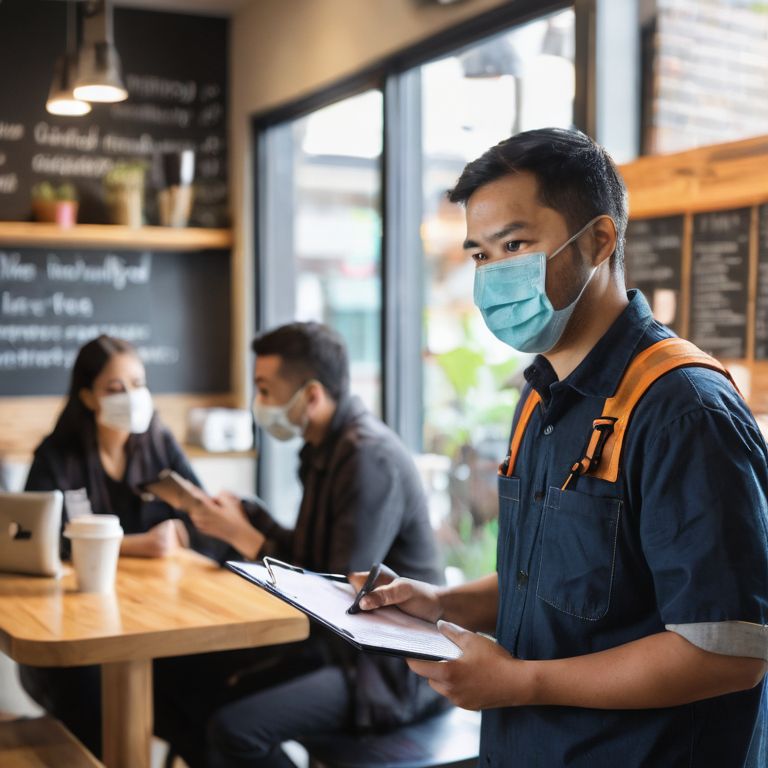 how contact tracing works illustrated