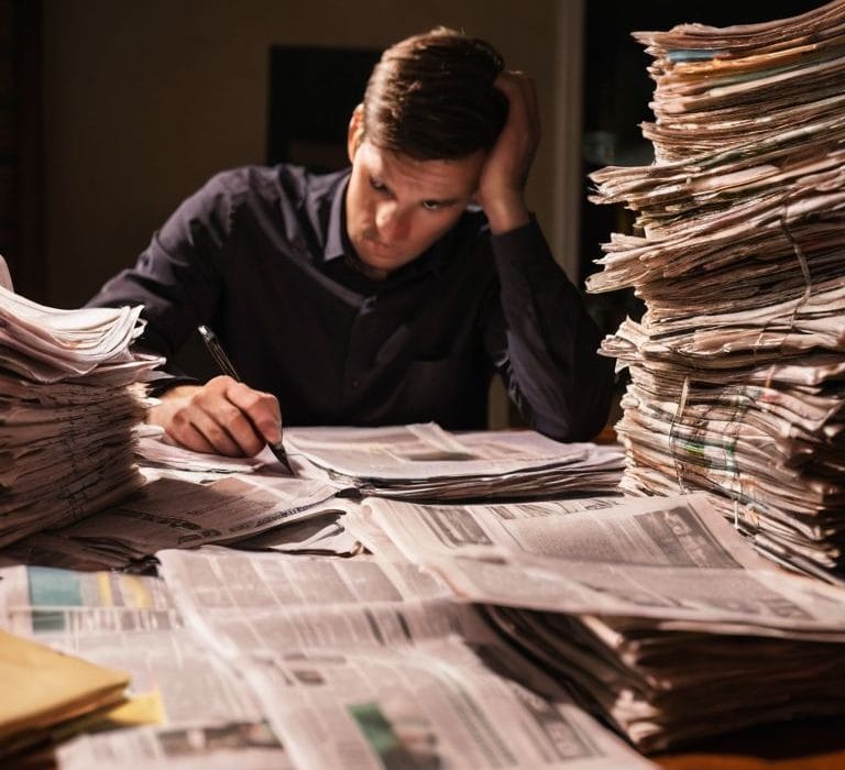 Confirmation bias in financial decisions infographic