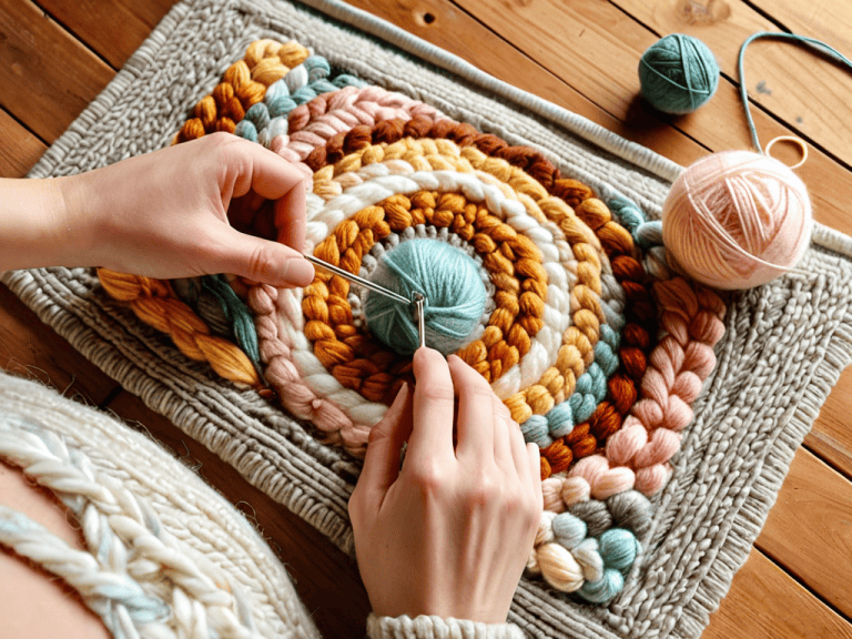 Punch Needle Rug Hooking craft