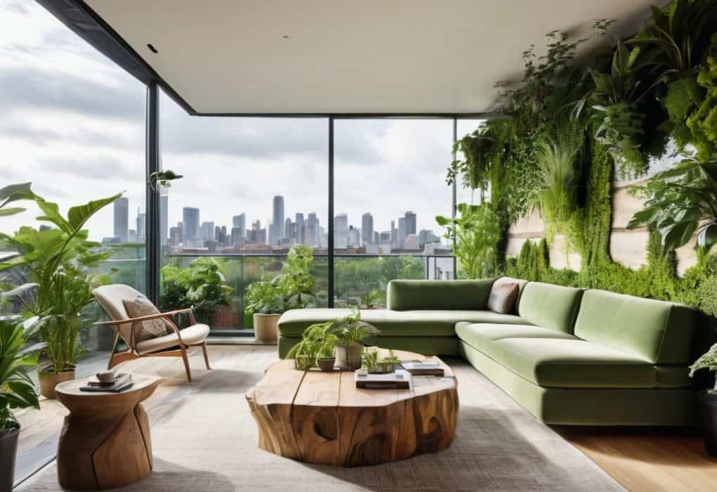 Biophilic design 2.0 for apartments concept