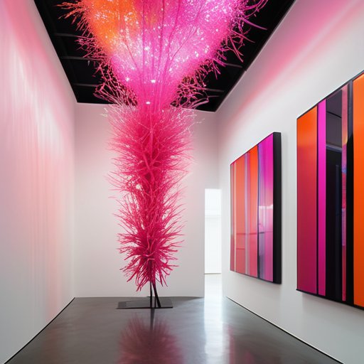 Wrapping It All Up, bold neon visual